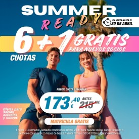 PLAN 6 CUOTAS SUMMER READY...