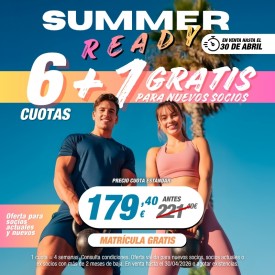 PLAN 6 CUOTAS SUMMER READY...