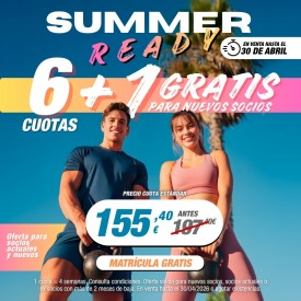 PLAN 6 CUOTAS SUMMER READY...