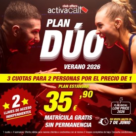 PLAN DÚO VERANO 2026...