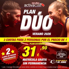 PLAN DÚO VERANO 2026...
