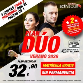 PLAN DÚO VERANO 2026...