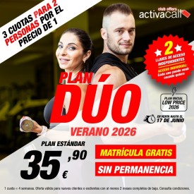 PLAN DÚO VERANO 2026...