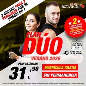 PLAN DÚO VERANO 2026...