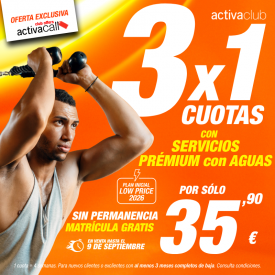 3x1 CON SERVICIOS PRÉMIUM...