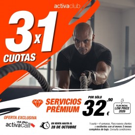 3X1 CON SERVICIOS PRÉMIUM...