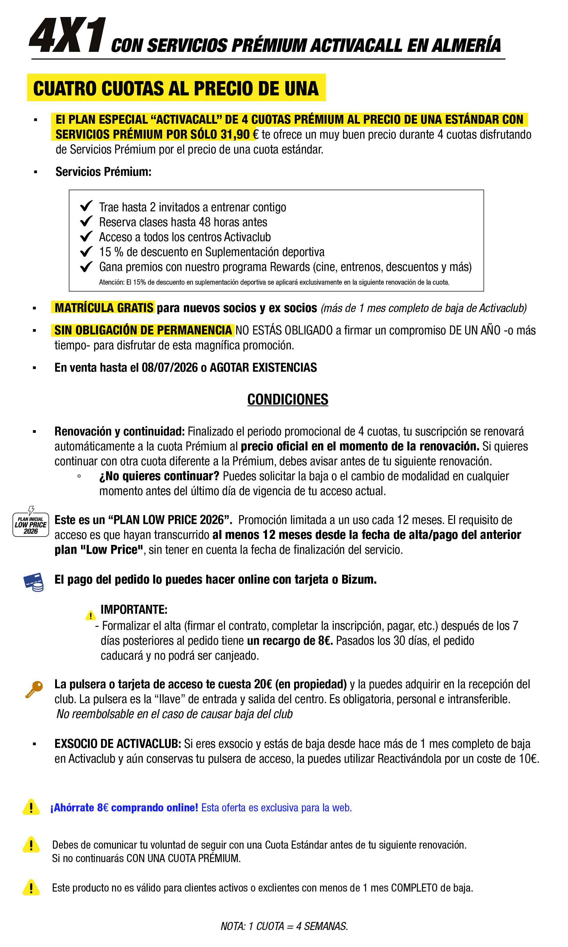 textos - ACTIVACALL-producto 4x1 PREMIUM
