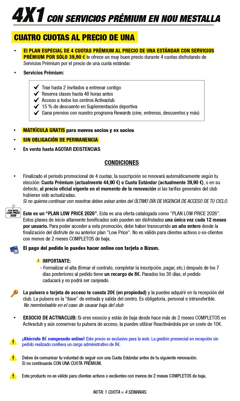 textos - ACTIVACALL-producto 4x1 PREMIUM